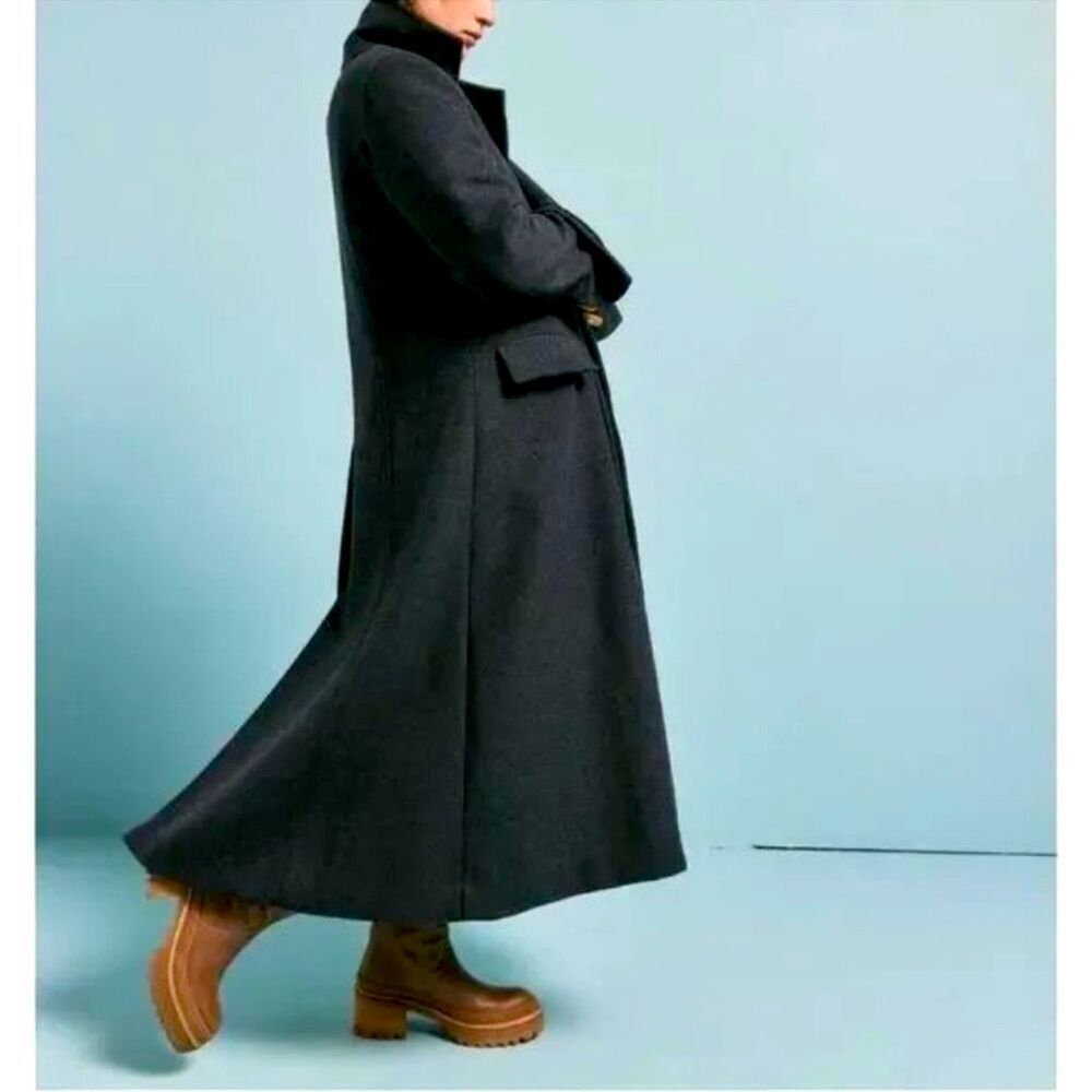 Free People Victoria Coat Maxi Menswear
Wool Trench Coat